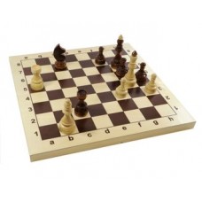 Игра настольная "Шахматы Гроссмейстерские" деревянные (поле 43х43см) арт.02846