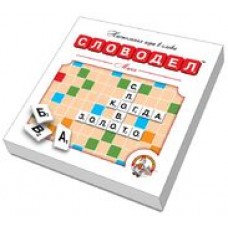 Игра настольная "Словодел Мини" картонный белый арт.02650