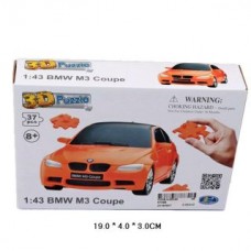 1:43 BMW M3 Coupe 3D Puzzle Non Assemble