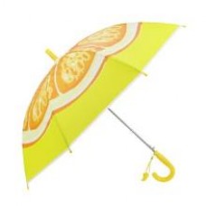Зонт детский Апельсинка, 48 см, свисток, полуавтомат