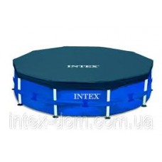 Тент для каркасного бассейна METAL FRAME 305см (выступ 25 см) INTEX.(в коробке) Арт. 28030
