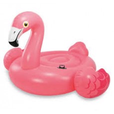 Игрушка надувная для плавания с ручками 147x140x94 см. Розовый фламинго INTEX. Арт. 57558NP