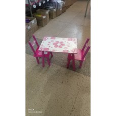 Набор детской мебели (стол +2 стула) PINK