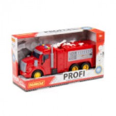 "Профи", автомобиль-пожарный инерционный (со светом и звуком) (в коробке)