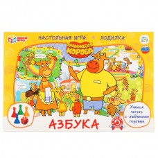 Настольная игра-ходилка Азбука. Оранжева корова. Союзмультфильм. в кор. Умные игры в кор.20шт