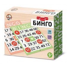 Игра настольная "Бинго" (карт.фишки) арт.04209