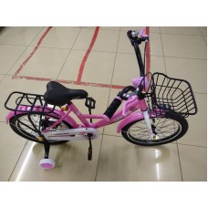 Велосипед дет. 2х колесный 18"(розовый)