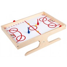 Игра настольная деревянная "Магнитный хоккей с мячом" арт.03974