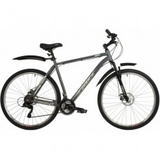 Велосипед FOXX 29" AZTEC D серый, сталь, размер 18"