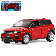 ТМ "Автопанорама" Машинка металлическая 1:24 Land Rover Range Rover Evoque, красный, откр. двери и к