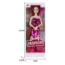 Кукла, цвет платья розовый, в/к 11х5,3х32,5 см