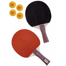 Набор РК для наст тенниса (2ракетки 4шарика) блистер (917-16)