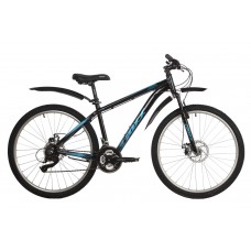 Велосипед FOXX 26" ATLANTIC D черный, алюминий, размер 16"