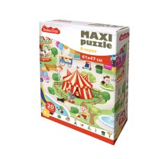 Пазлы MAXI Baby Toys "В парке" 20 эл (поле 61х47см) арт.04812