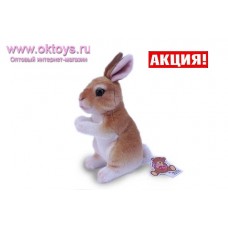 Mягкая игрушка Кролик РЫЖИЙ СИДИТ -1цв.(220/1)