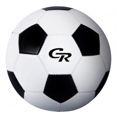 Мяч футбольный CR, 2-слойный, сшитые панели, ПВХ, 280г, размер 5, диаметр 22 см в/п (бн)