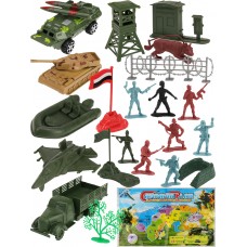 Игровой набор "Военные действия"(88 элементов) ( Арт. 2092640)