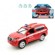 ХЛд_200834705 Машинка мет 1:34 Motorro City Пожарная откр двери свет звук асс