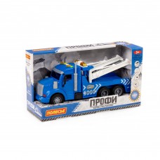 "Профи", автомобиль-эвакуатор инерционный (со светом и звуком) (синий) (в коробке)