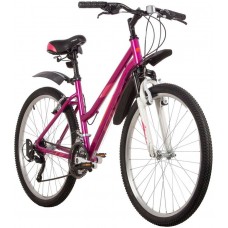 Велосипед FOXX 26" BIANKA розовый, алюминий, размер 17"