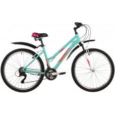 Велосипед FOXX 26" BIANKA зеленый, алюминий, размер 19"