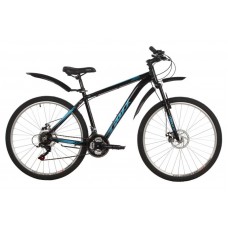 Велосипед FOXX 27.5" ATLANTIC D черный, алюминий, размер 16"