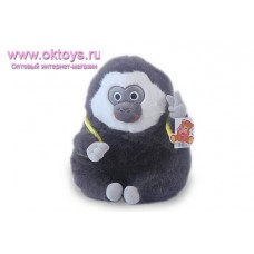 012/35ск Mягкая игрушка Обезьяна Гиббон с рюкзаком банан - 1вид.(200/1)