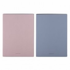 Записная книжка А5, Yalong,  ассорти, 7БЦ, soft touch, ассорти, цв. внутр.блок, клетка, 80 л.